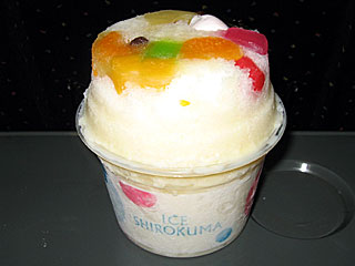 かき氷白熊 | 鹿児島県（鹿児島）のご当地B級グルメ
