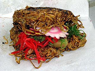 喜多方ラーメンバーガー | ラーメンバーガー | 福島県・喜多方のご当地グルメ