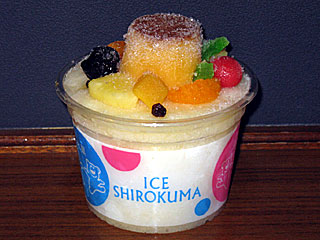 かき氷白熊 | 鹿児島県（鹿児島）のご当地B級グルメ