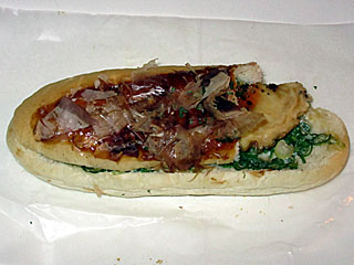 ねぎ玉焼きパニーニ | 大阪府（十三）のご当地B級グルメ