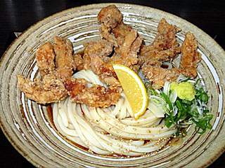 ザンギうどん | 一久 | 北海道・札幌のご当地グルメ